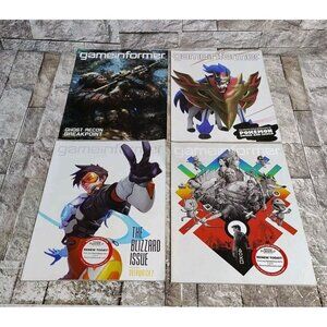 Lot Of 4 Game Informer Magazine Issues 318, 319, 320, 321